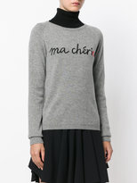 Thumbnail for your product : Chinti & Parker embroidered cashmere sweater