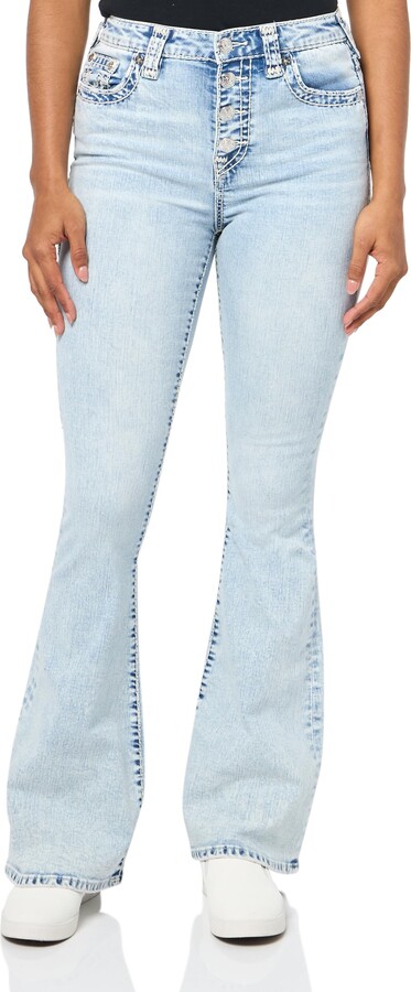True Religion Joey Big T Vintage Low-Rise Flare Jean in
