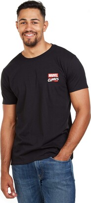 Marvel Men's Stack Logo T-Shirt SML