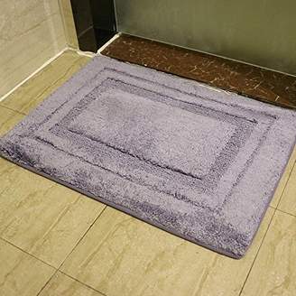 KHSKX-Slow Rebound Floor Mats Entrance Hall Bathroom Kitchen Foot Mat Water Absorption Carpet Thickening