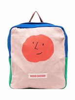 Thumbnail for your product : Bobo Choses Cotton Colour Block Backpack