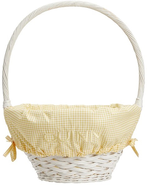 Gingham Easter Basket Liners