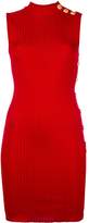Thumbnail for your product : Balmain ribbed sleeveless dress