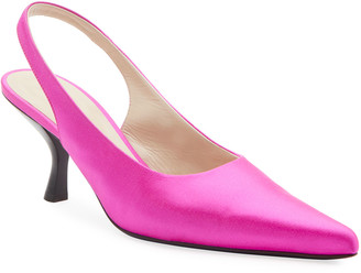 neon color pumps