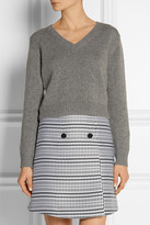Thumbnail for your product : Miu Miu Cropped cashmere sweater