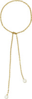 Thumbnail for your product : Ben-Amun Long Wrapped Chain-Link Pearly Necklace, 40"L