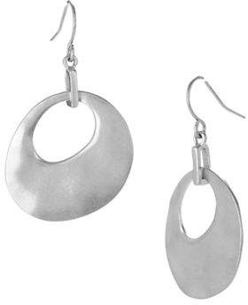 Kenneth Cole New York Silver Organic Drop Earring