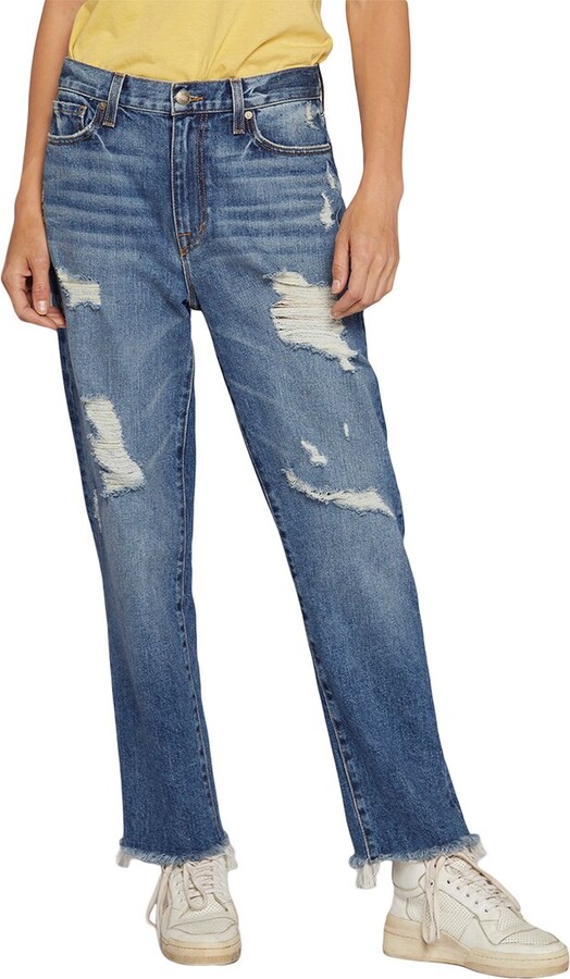 Current/Elliott Boyfriend Dunes Destructed Jean