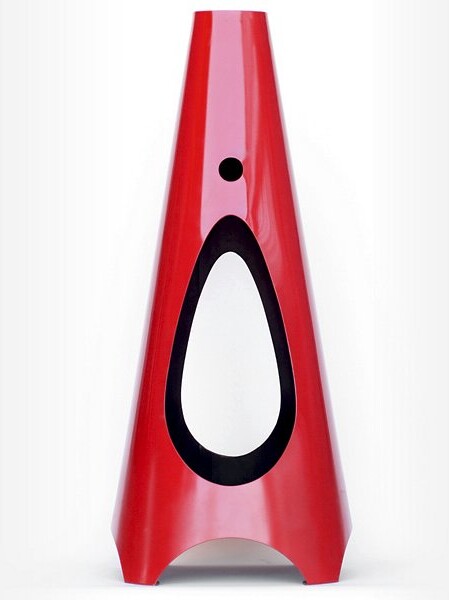 Modfire Mini-Mod Indoor/Outdoor Ethanol Fireplace in Gold