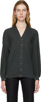 Thumbnail for your product : Lemaire Black V-Neck Cardigan