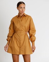 Thumbnail for your product : Pasduchas - Women's Orange Mini Dresses - Moon Back Dress - Size 10 at The Iconic