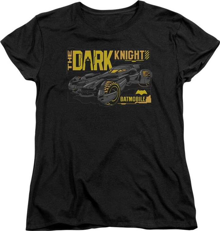 Batman V Superman Mobile Dark Knight Short Sleeve Womens Tee / T-Shirt