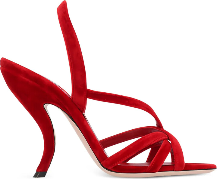 Valentino Garavani 105mm Fetishique velvet sandals
