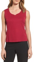 Thumbnail for your product : Ming Wang Women's Sweetheart Neck Knit Tank
