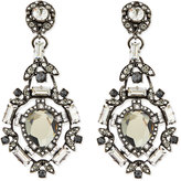 Thumbnail for your product : Lanvin Clear Crystal Clip-On Chandelier Earrings