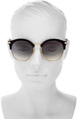 Jimmy Choo Women's Choo Hally Round Sunglasses, 54mm