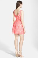 Thumbnail for your product : Trixxi Embroidered Fit & Flare Dress (Juniors)