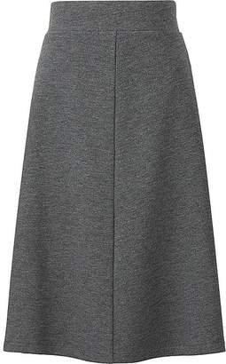 Uniqlo Women's Milano Ribbed Cut Sewn Skirt