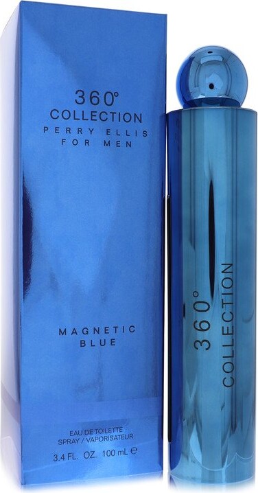 Perry Ellis 360 Collection Magnetic Blue by Eau De Toilette Spray 3.4 oz for Men