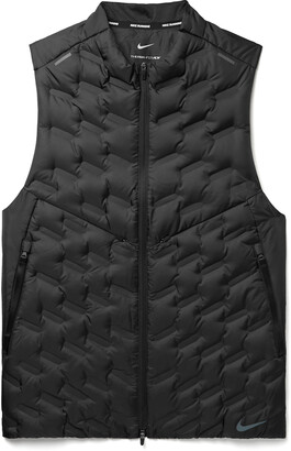 Nike Running Quilted Therma-Fit Adv Down Gilet - ShopStyle Outerwear