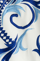 Thumbnail for your product : Melissa Odabash Embroidered Silk Kaftan
