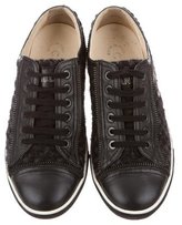 Thumbnail for your product : Chanel CC Low-Top Sneakers