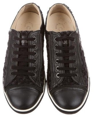 Chanel CC Low-Top Sneakers