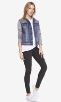 Thumbnail for your product : Express Sexy Stretch Heathered Legging - Gray