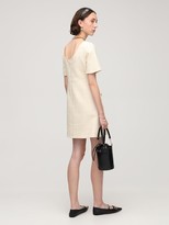 Thumbnail for your product : Gucci Cotton & Wool Tweed Mini Dress