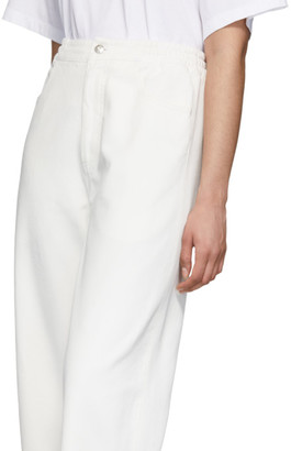 MM6 MAISON MARGIELA Off-White Five-Pocket Lounge Pants