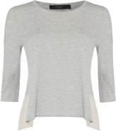 Thumbnail for your product : Max Mara Weekend Mastro sleeveless layered top with contrast hem