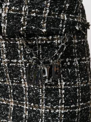 Gaelle Bonheur tweed mini skirt