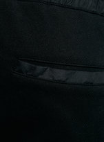 Thumbnail for your product : Topman Black Nylon Waistband Pique Jogger