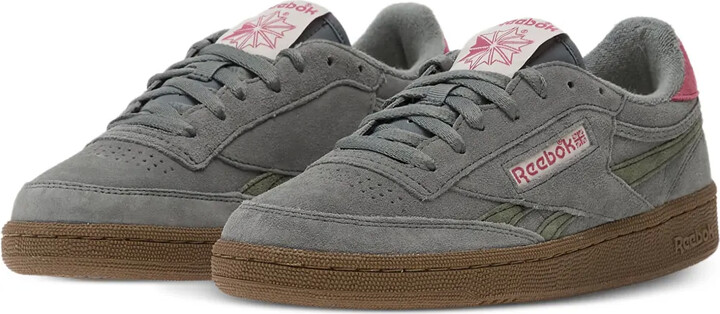 Reebok Club C Revenge suede panelled sneakers