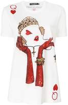 Dolce & Gabbana Queen Playing Card print T-shirt