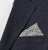 Thumbnail for your product : Paul Smith Printed Cotton Pocket Square