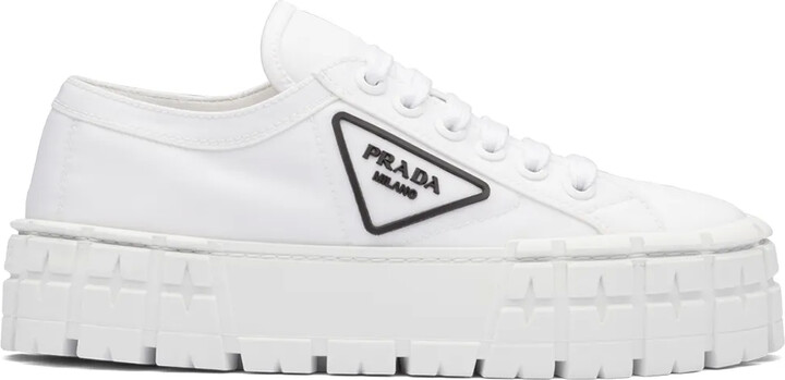 prada double wheel low trainers