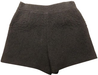 Maje Fall Winter 2019 Black Tweed Shorts for Women