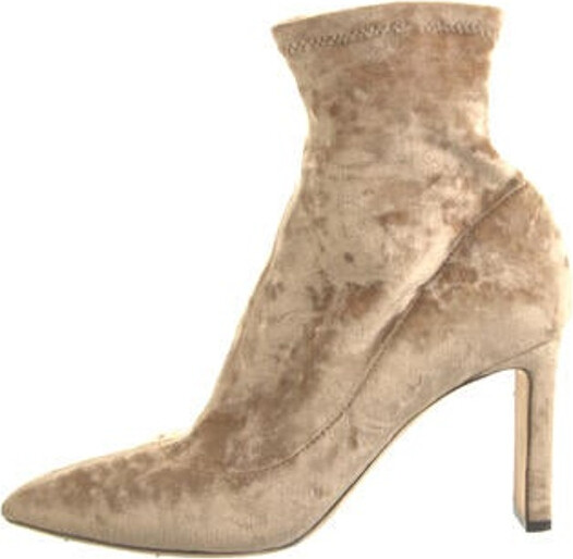 Jimmy Choo Velvet Sock Boots ShopStyle