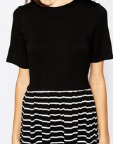Thumbnail for your product : Oasis Stripe 2 For Skater Dress