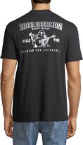 Thumbnail for your product : True Religion Metallic Logo Crewneck T-Shirt