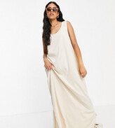 Thumbnail for your product : Daisy Street relaxed column dress in linen look