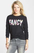 Thumbnail for your product : Recycled Karma 'Fancy' Fleece Sweatshirt (Juniors)