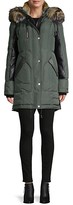 Thumbnail for your product : Nicole Benisti Chelsea Fox and Rabbit Fur Quilted Down Coat