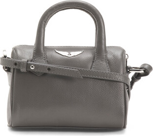 TJMAXX Leather Sunny Nano Mini Satchel With Crossbody Strap