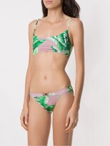 Thumbnail for your product : AMIR SLAMA Printed Bikini Set