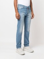 Thumbnail for your product : Kiton Light-Wash Slim-Cut Jeans