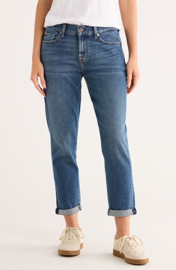Josefina Cuffed Boyfriend Jeans