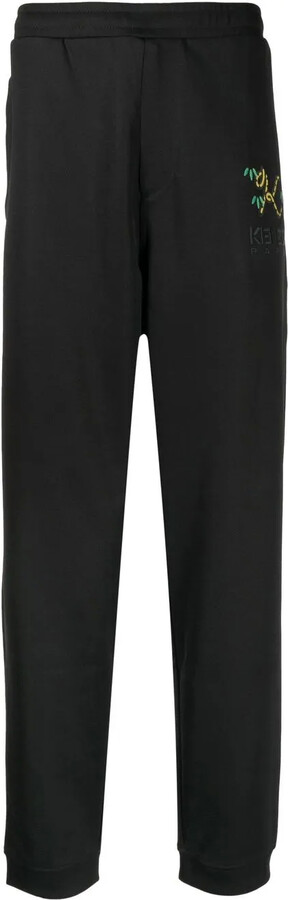 Kenzo Crest Logo-Embroidered Track Pants
