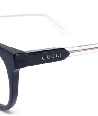 Gucci Eyewear Rectangular Frame Glasses
